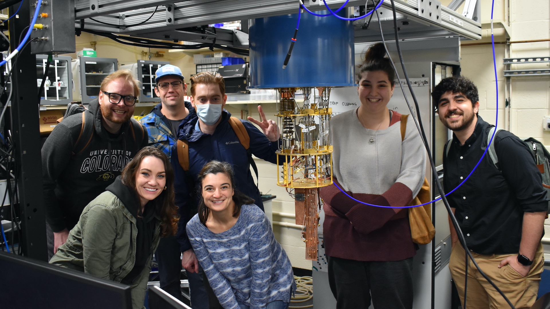 The creative team in the YQI labs