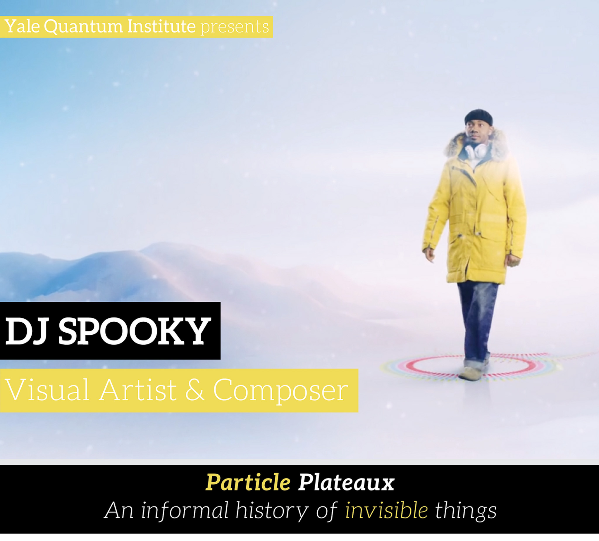 Paul Miller aka DJ Spooky — Particle Plateaux — An informal history of invisible things, October 7, 2021