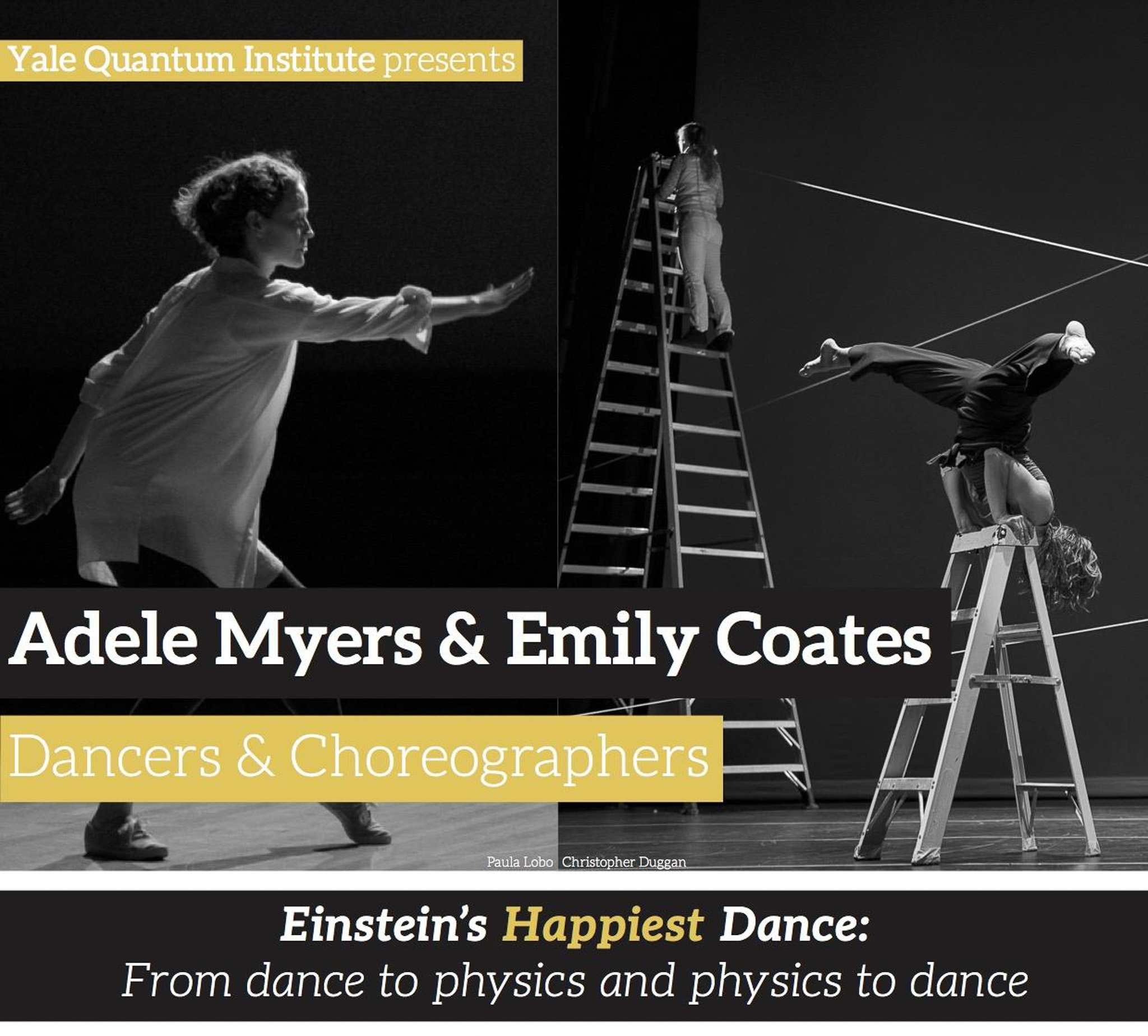Adele Myers & Emily Coates — Einstein's happiest dance, September 28, 2017
